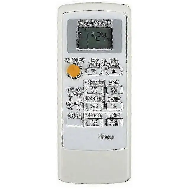 Telecomanda universala pentru aer conditionat Mr Slim, afisaj LCD, functie Celsius/Fahrenheit, negru