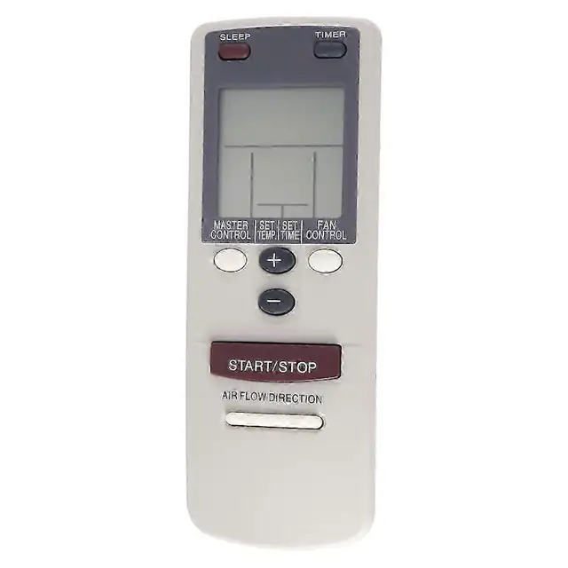 Telecomanda aer conditionat, inlocuitor, alb, 14x4x2cm