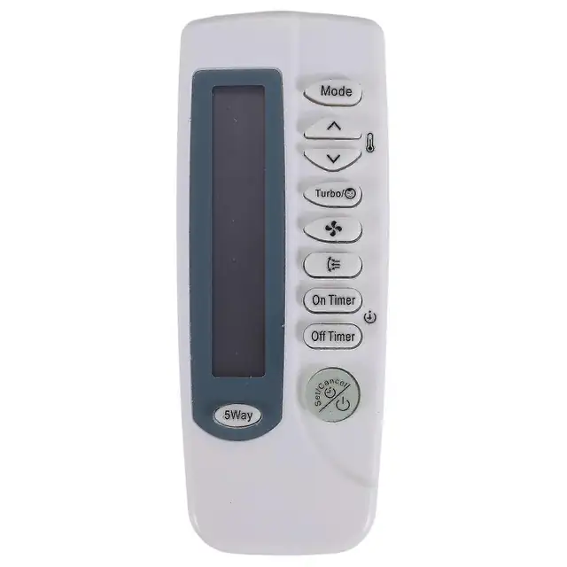Telecomanda aparat aer conditionat, ABS, culoare variabila, dimensiuni standard