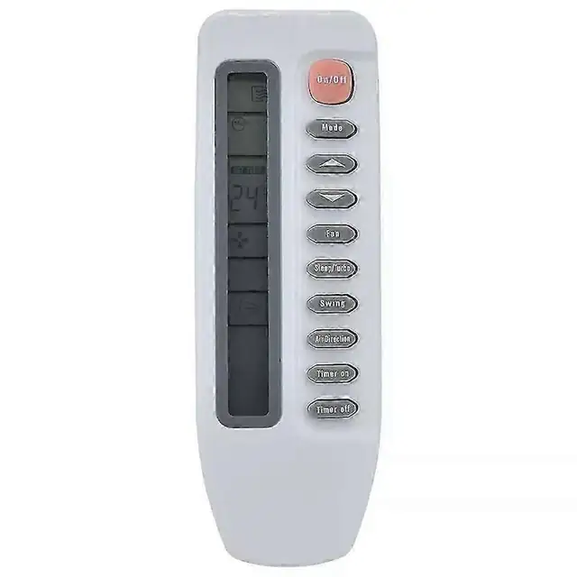 Telecomanda aparat aer conditionat, universal, ABS, alb, 28x13.5x5cm