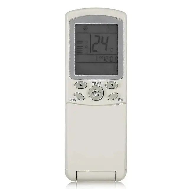 Telecomanda aer conditionat, alb, 14x4x2cm