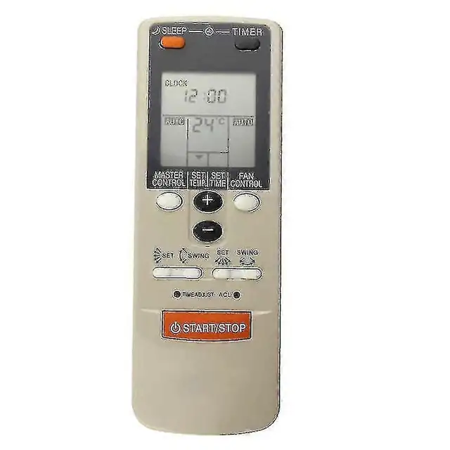 Telecomanda aparat aer conditionat, 158x55x18mm, ABS, negru