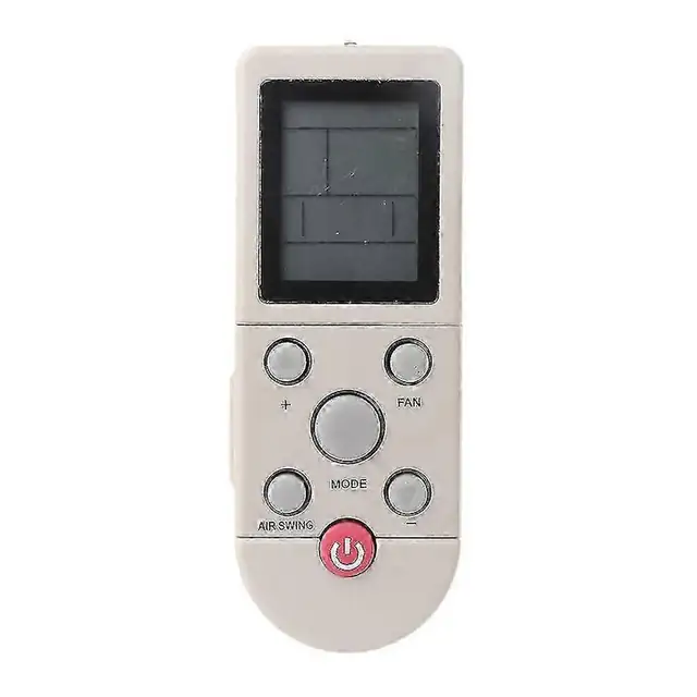 Telecomanda aer conditionat, alb, 11.4x4.4x2cm