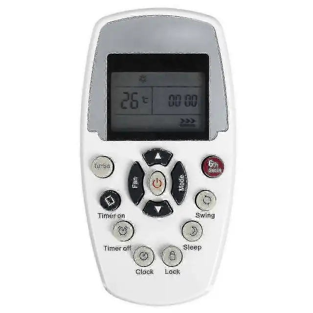 Telecomanda aer conditionat 15cm alb