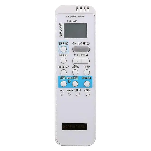 Telecomanda aer conditionat, inlocuire, alb, 14x4cm