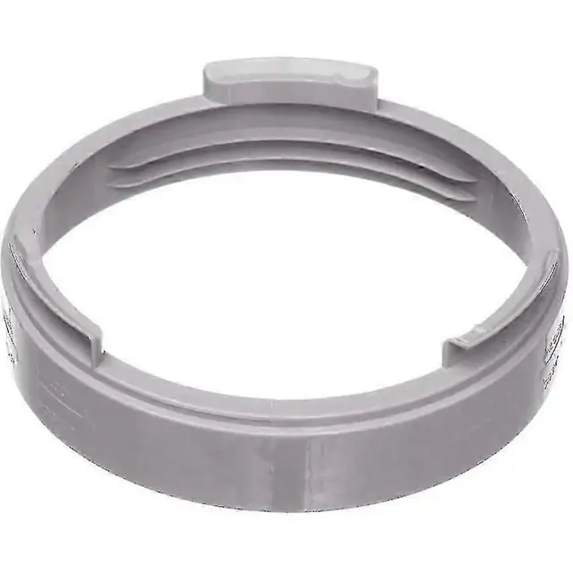 Adaptor furtun aer conditionat, rotund, plastic, gri alb, 15x15cm