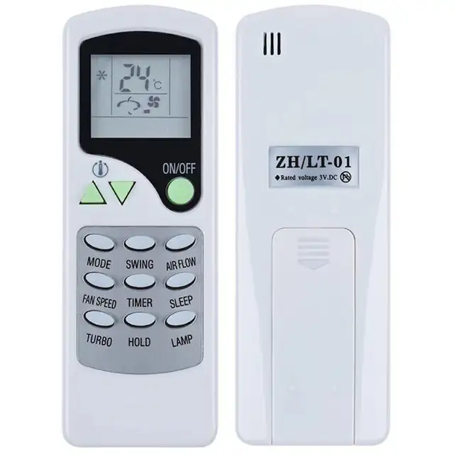 Telecomanda aparat aer conditionat ZH LT 01, 433 MHz, negru