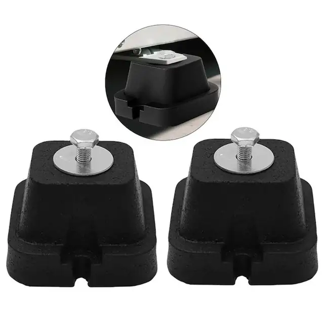 Picioruse amortizoare cauciuc pentru aer conditionat, rezistente la apa, capacitate 150kg, 15x15cm
