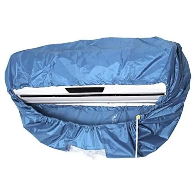 Husa curatare aparat aer conditionat marime L pentru 2-3p, impermeabila dublu strat, cu orificiu scurgere 3/4, protectie pereti la spalare