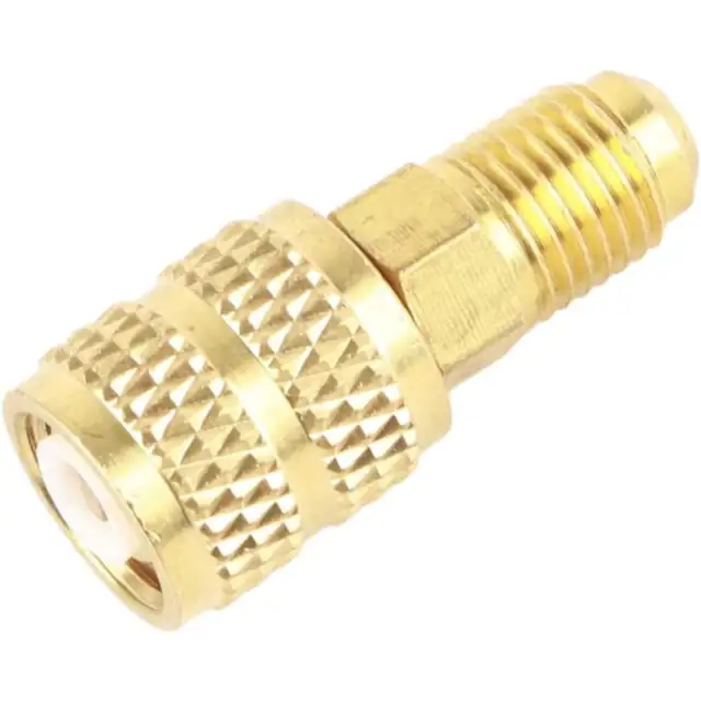 Adaptor R410A R32 pentru aparat aer conditionat 1/4 inch, conector furtun vid HVAC, 5/16 inch, OEM