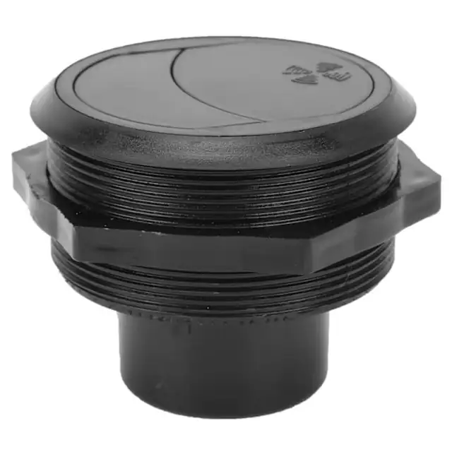 Orificiu aer conditionat rotund negru 82x75x17mm universal pentru autovehicule electrice si autocare