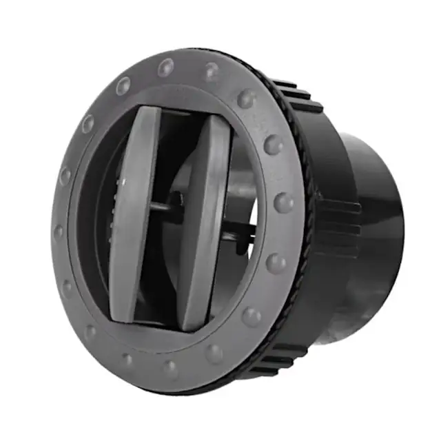 Orificiu aerisire universal pentru aer conditionat, gri, 7x7cm