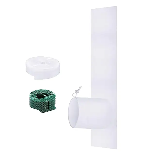 Set 2 kituri etansare aer conditionat portabil, reglabil, poliester, 25x60cm