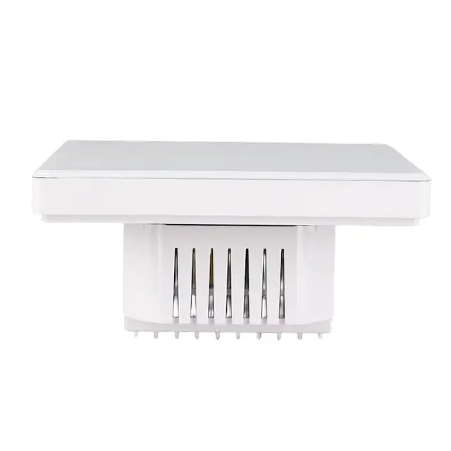 Panou termostat programabil pentru aer conditionat central, 9x9x5cm, alb