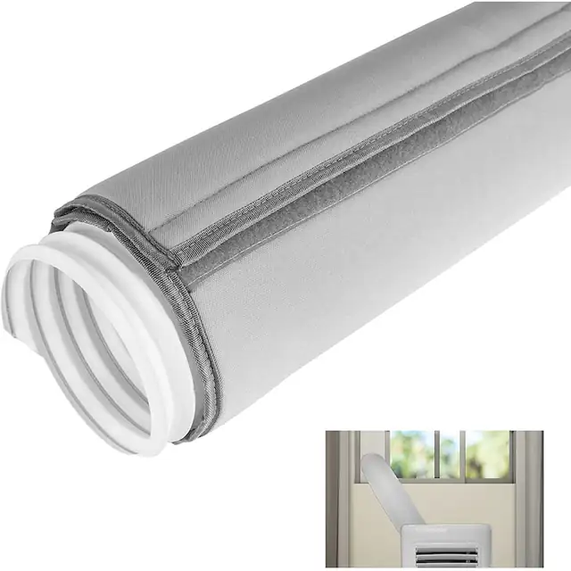Gaine izolatoare reglabila pentru tub aer conditionat, protectie triplu strat, 150x54cm