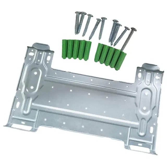 Suport de perete pentru unitate interioara aparat aer conditionat 39x23.7cm argintiu set