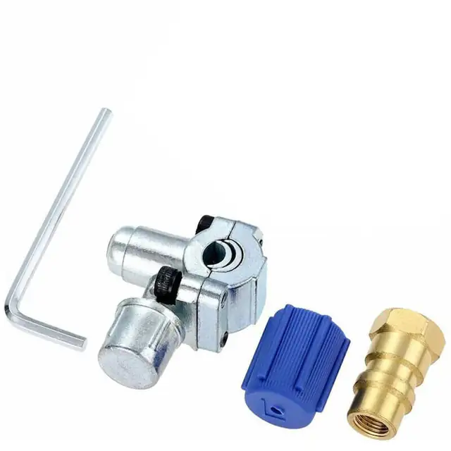 Kit supapa si piston pentru aer conditionat, multicolor, 1/4" x 13mm