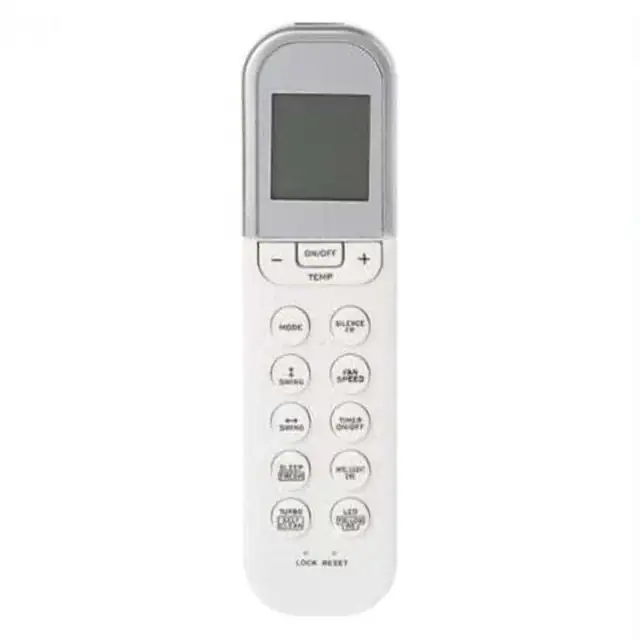Telecomanda aer conditionat compatibila RG36F, ABS, negru, 16.42cm