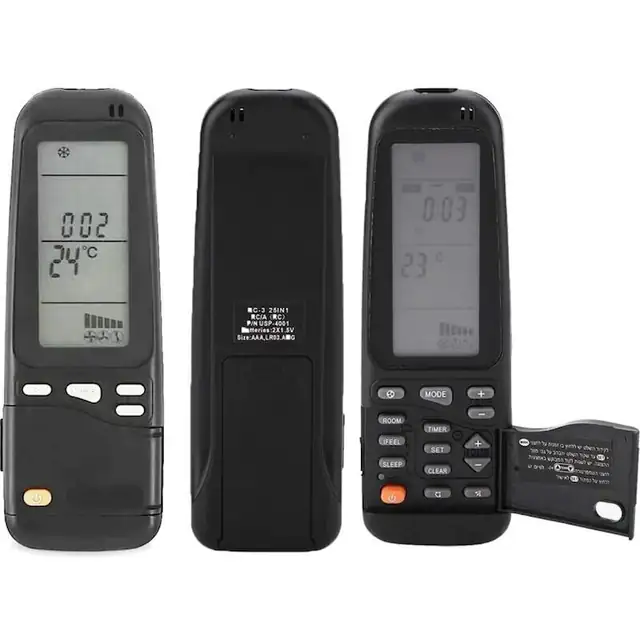 Telecomanda aparat aer conditionat, universal, pentru Electra, modele multiple, negru