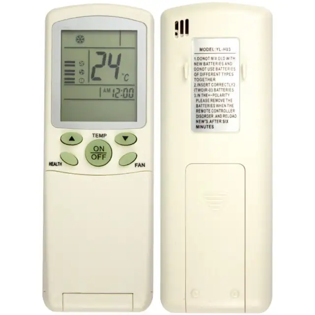 Telecomanda aparat aer conditionat, inlocuitor, negru, universal