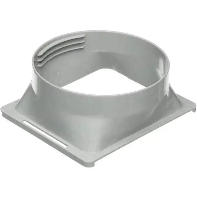 Adaptor furtun evacuare aer conditionat portabil, 15x15cm, ABS, alb
