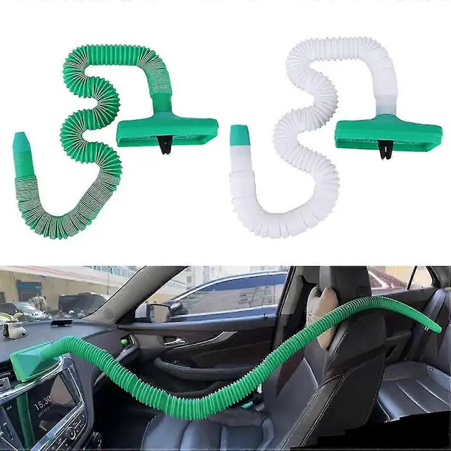 Furtun extensie aer conditionat auto universal, verde, 150x3.7cm