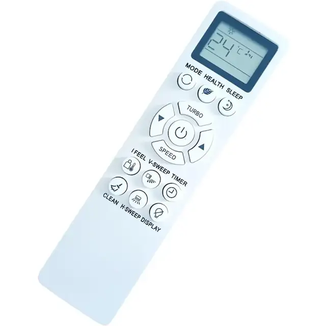 Telecomanda universala aparat aer conditionat, ergonomic, compact, negru