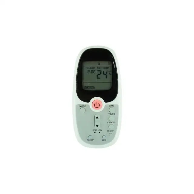 Telecomanda aer conditionat functie racire, setare Fahrenheit, plastic, compacta