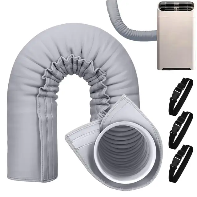 Husa pentru furtun aer conditionat, reglabila, rezistenta, 5-5.9 inch