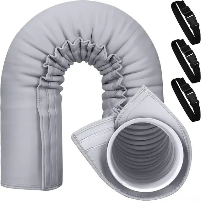 Manson izolare furtun aparat aer conditionat portabil 150x53cm alb