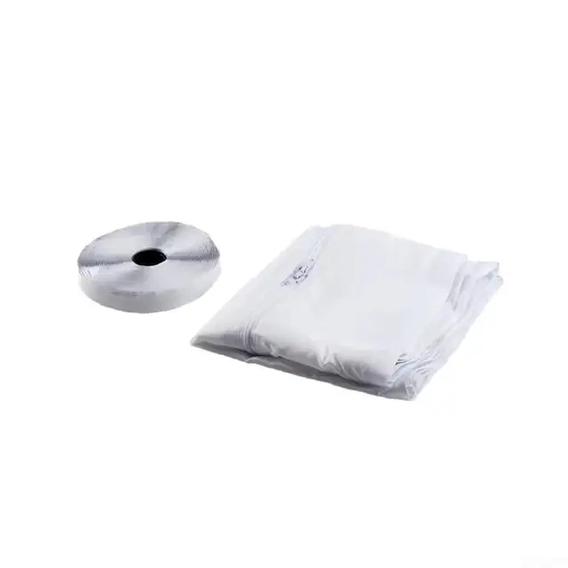 Husa etansare pentru aer conditionat portabil, 400cm, reglabil, alb