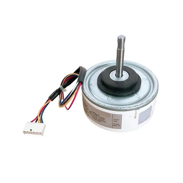 Motor aer conditionat 5 fire 48mm alb metalic