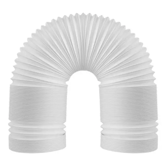 Furtun evacuare aer conditionat portabil 150mm 1.5m alb PVC