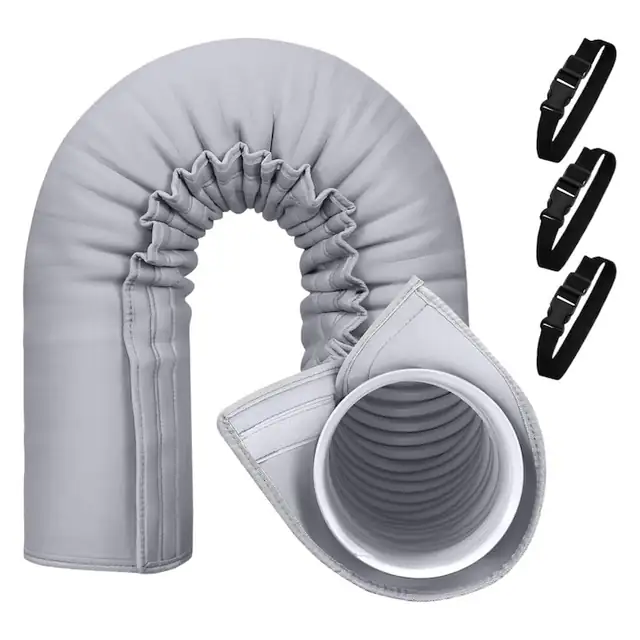 Manson izolatie furtun aer conditionat, reglabil, 5x5.9 inch, pliabil, rezistent
