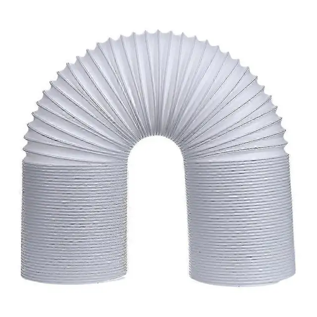 Furtun evacuare aer conditionat, 150x13x13cm, alb, flexibil, durabil