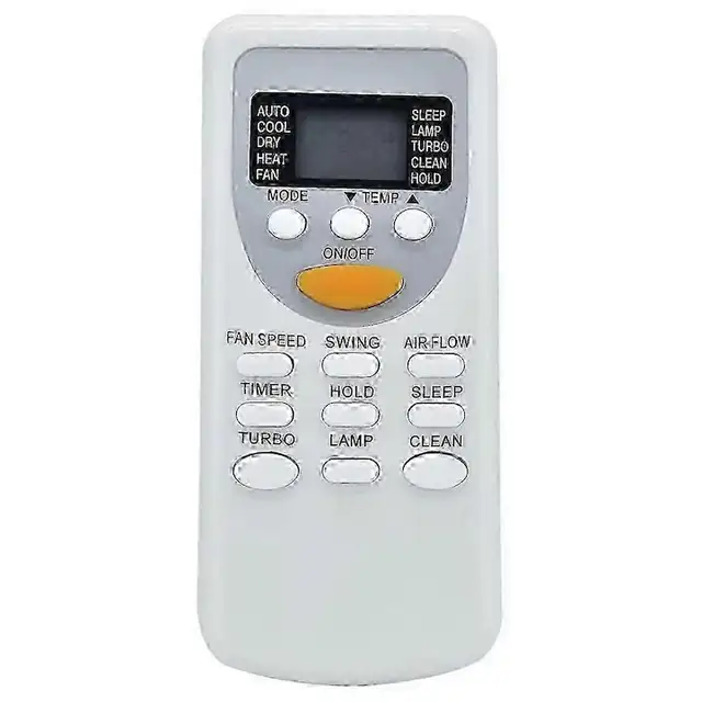 Telecomanda aer conditionat, alb, 2xAAA, ABS