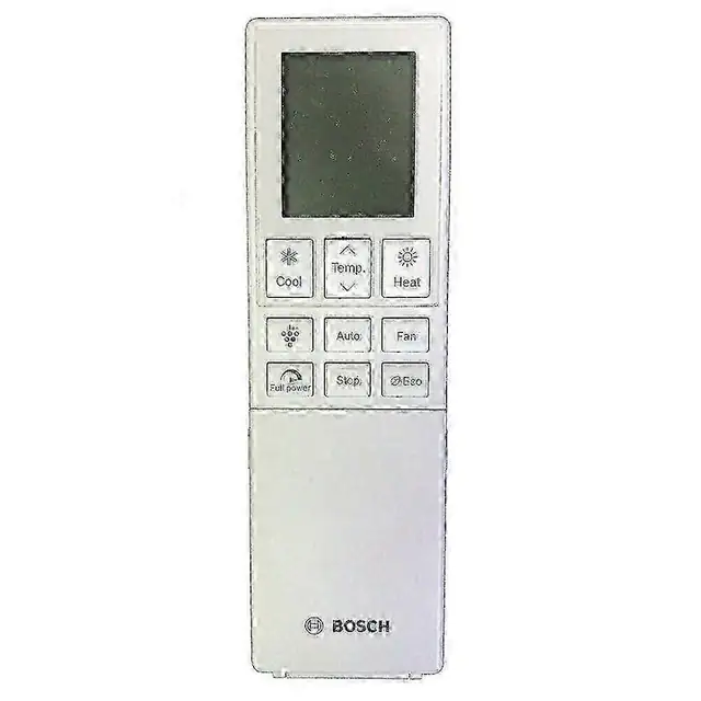 Telecomanda aer conditionat / AC CRMC-B069JBEZ compatibil Sharp/Bosch, frecventa 433 MHz, ABS, Alb, 1 buc.