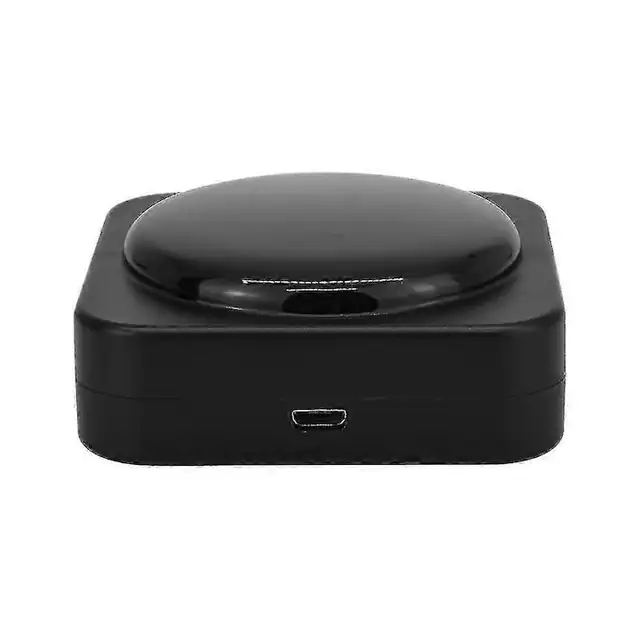 Telecomanda inteligenta pentru aer conditionat IRemote, compatibila wifi/ir, versiune cu control vocal, negru, 1 buc.