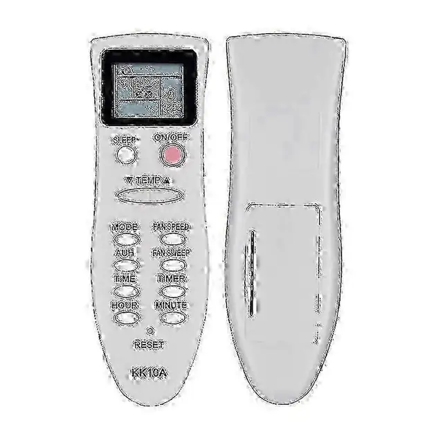 Telecomanda/remote pentru aer conditionat KK22A-C1, comunicatie IR 433 MHz, compatibila universal, fara baterii incluse, alb, 1 bucata