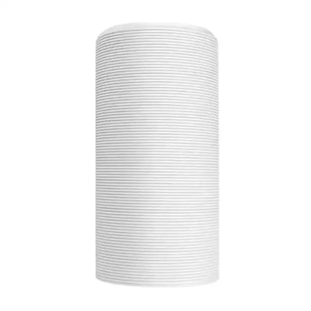 Tub extensibil pentru aer conditionat, conducta de evacuare universala, din polipropilena, pliabil si etans, rezistent la caldura, alb, 1 buc