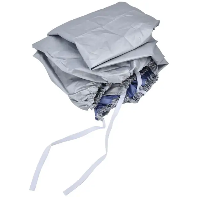 Husa protectoare pentru unitate exterioara aer conditionat, marimea #3 94x40x73 cm, poliester reflectorizant, rezistenta la apa, praf si zapada, argintiu, 1 bucata