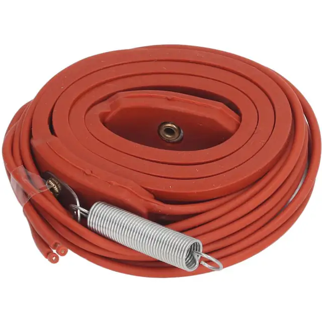 Banda incalzitoare silicon 28W 15x430mm, rezistenta la inghet, pentru compresoare aer conditionat, 220V