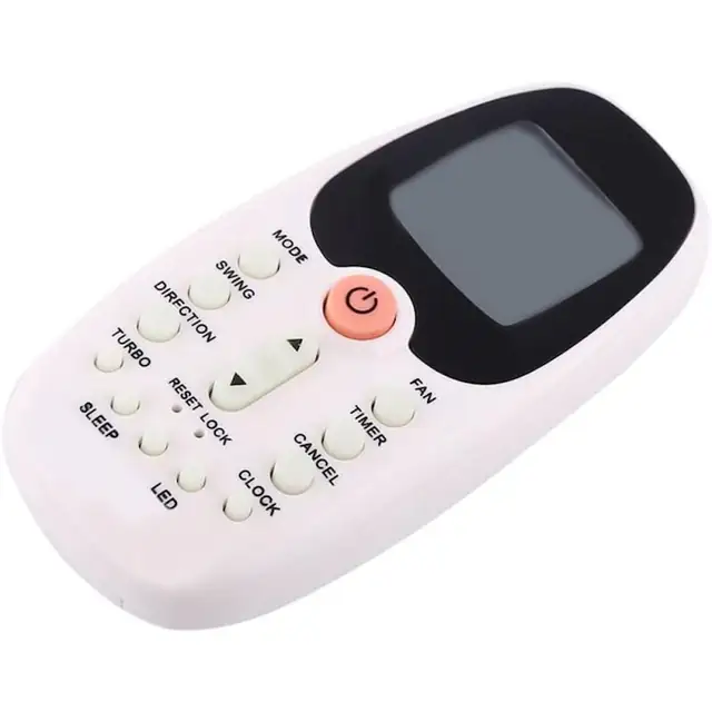Telecomanda universala pentru aer conditionat, compatibila Midea, Comfee, modele R06/BGE, R06/BGCE, R06/BG, R09B/BGE, R09B/BGCE, R09C/BGE, cu moduri multiple (ventilator, mod nocturn), alimentare 2 x AAA (baterii neincluse), Alb, 1 bucata