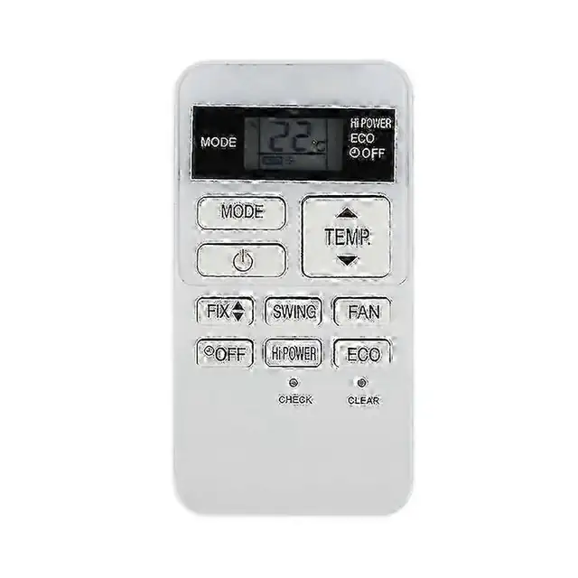 Telecomanda / remote aer conditionat RBC-ASX11E-C RAS-07BKV-E 077SKV-E6, compatibila cu Toshiba, inlocuire universala, fara programare, alb, 1 buc