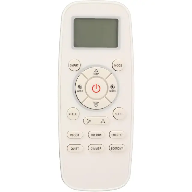 Telecomanda aparat aer conditionat DG11L1-03 DG11L1-04, ABS, ergonomic, negru