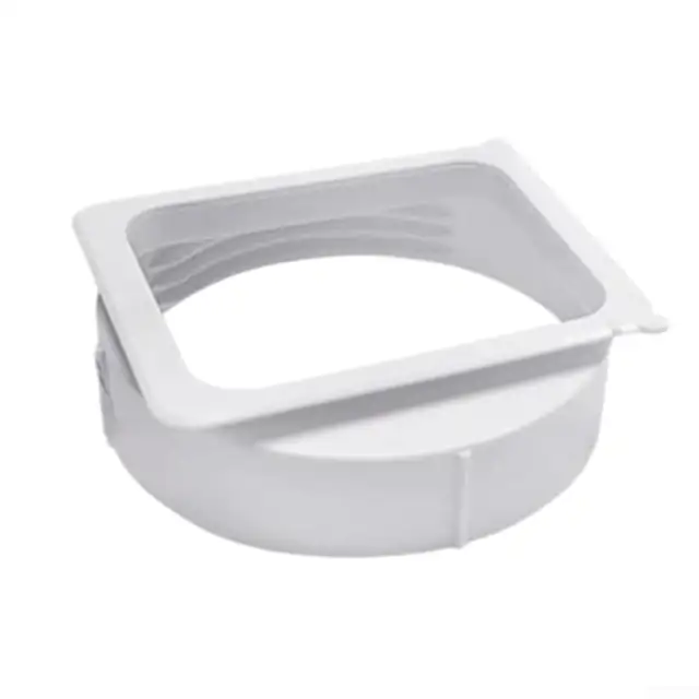 Conector furtun evacuare aer conditionat portabil 15cm alb ABS