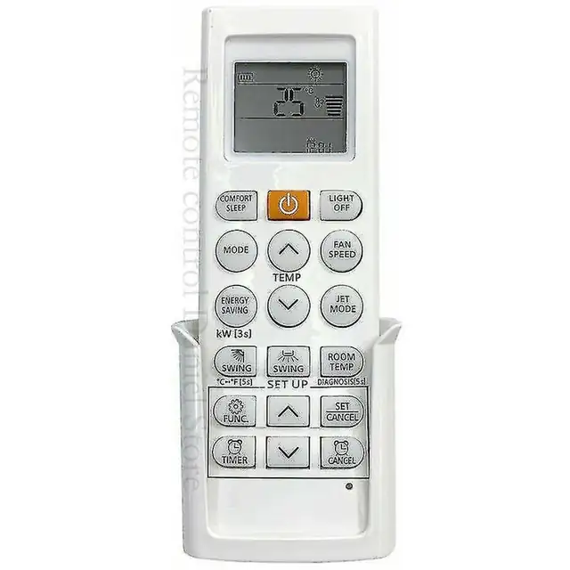 Telecomanda aer conditionat, universala, 433 MHz, IR, 3 canale, alb