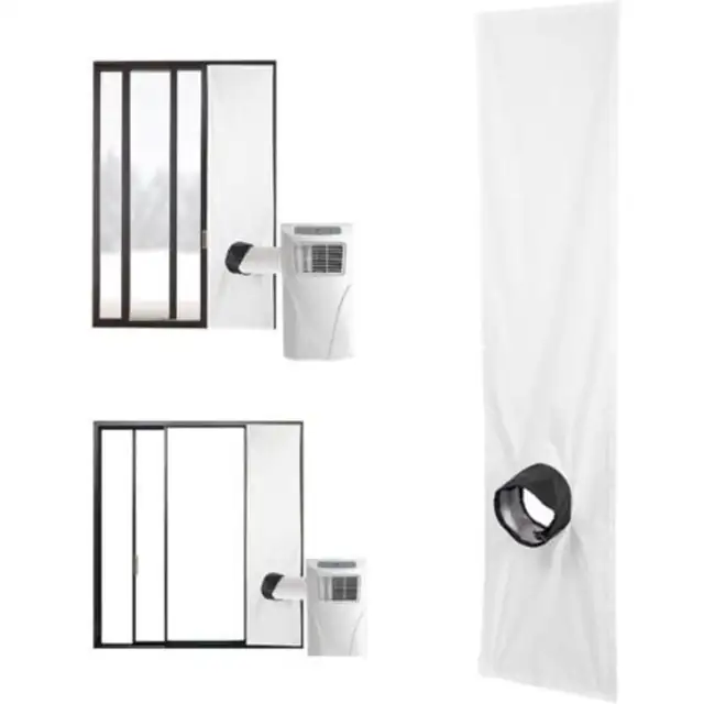 Set etansare fereastra aparat aer conditionat portabil, reglabil, impermeabil, 2m