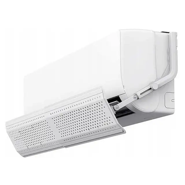 Deflector pentru aer conditionat Aptel universal, reglabil 57-105 cm, alb, 1 buc