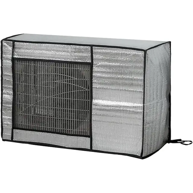 Husa de protectie pentru aparatul de aer conditionat exterior - Potrivita pentru asigurarea performantei optime a unitatii exterioare (88 x 35 x 60 cm)
